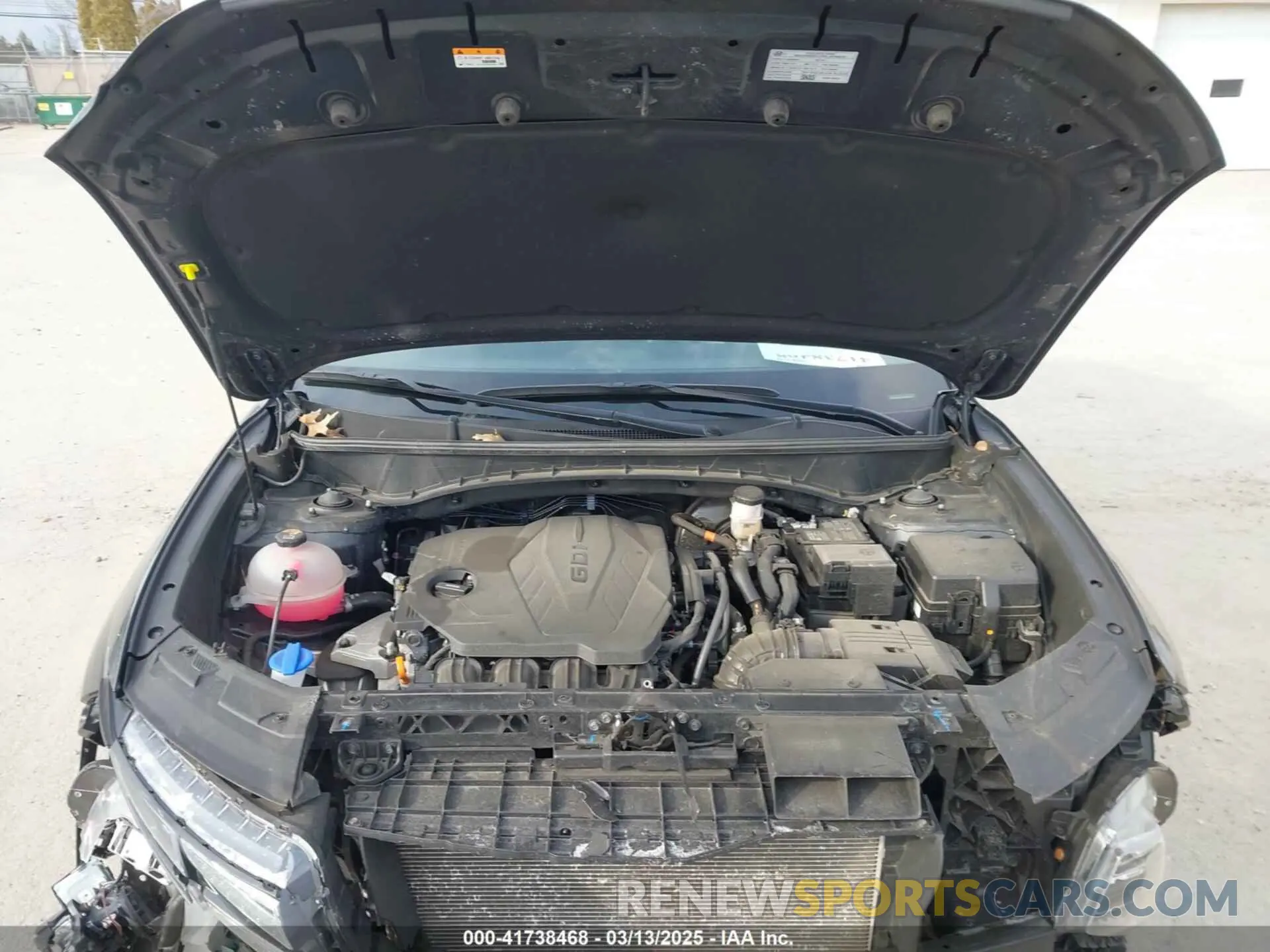 10 fotografías del automóvil dañado 5NMJFCAE0PH281533 HYUNDAI TUCSON 2023