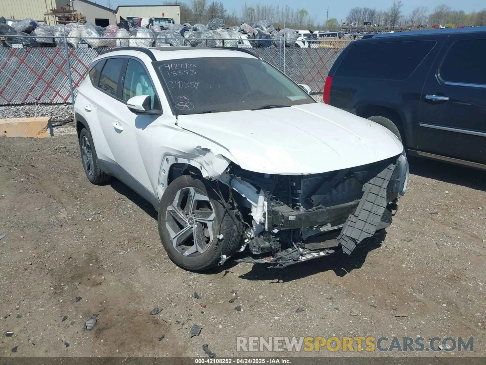 1 fotografías del automóvil dañado 5NMJFCAE1PH291889 HYUNDAI TUCSON 2023