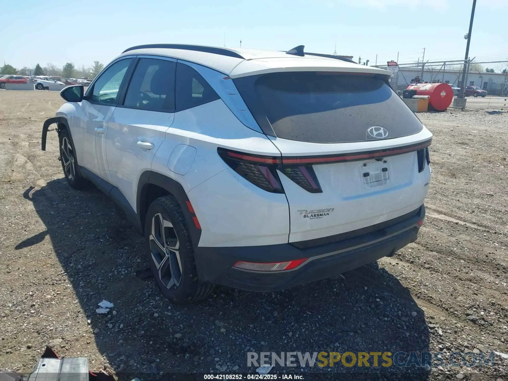 3 fotografías del automóvil dañado 5NMJFCAE1PH291889 HYUNDAI TUCSON 2023
