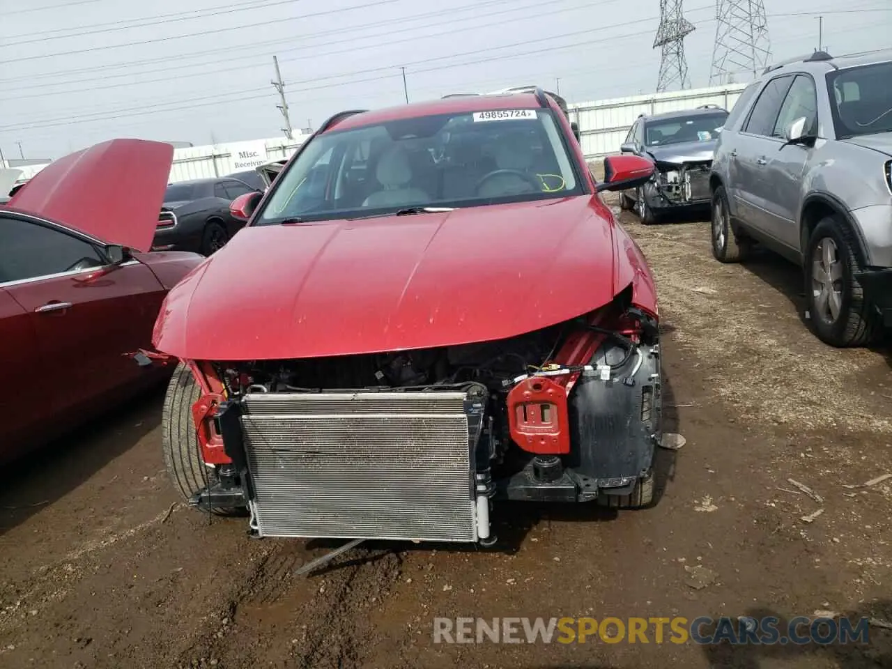 5 fotografías del automóvil dañado 5NMJFCAE2PH179828 HYUNDAI TUCSON 2023