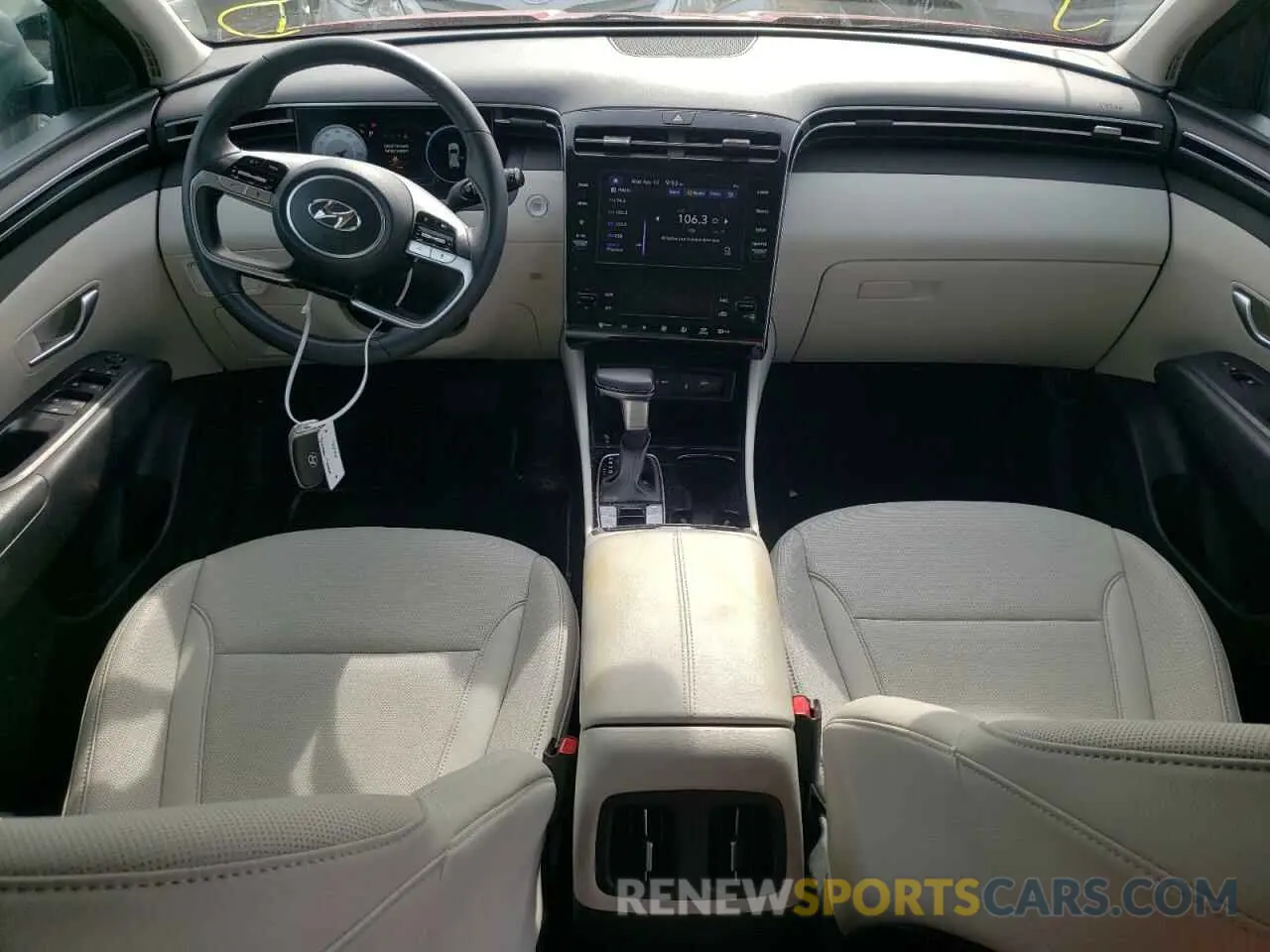 8 fotografías del automóvil dañado 5NMJFCAE2PH179828 HYUNDAI TUCSON 2023