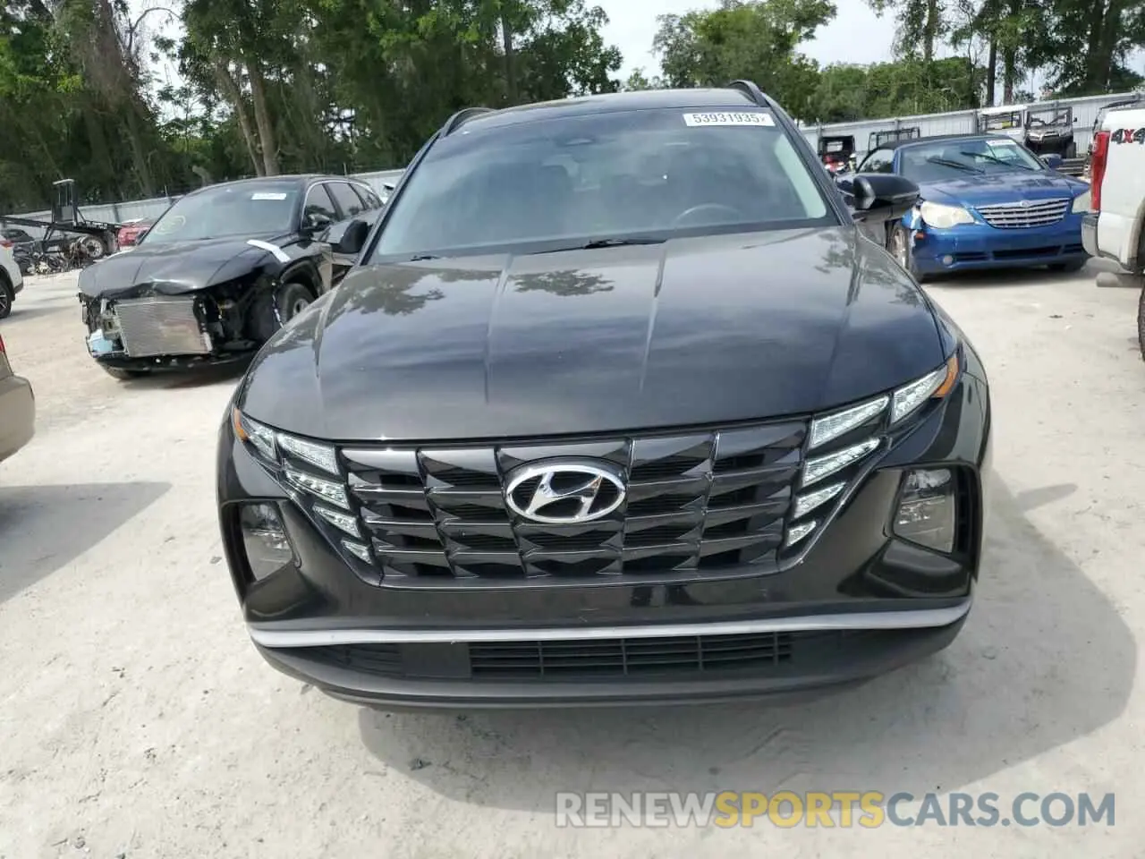 5 fotografías del automóvil dañado 5NMJFCAE2PH181918 HYUNDAI TUCSON 2023