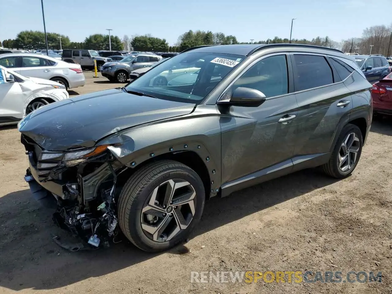1 fotografías del automóvil dañado 5NMJFCAE3PH210830 HYUNDAI TUCSON 2023