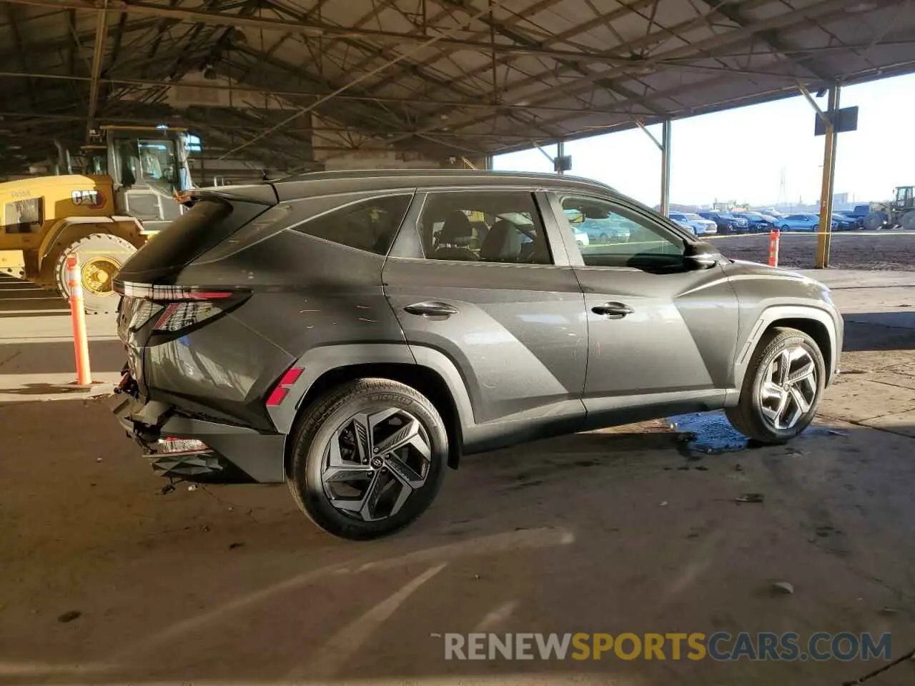 3 fotografías del automóvil dañado 5NMJFCAE4PH161475 HYUNDAI TUCSON 2023