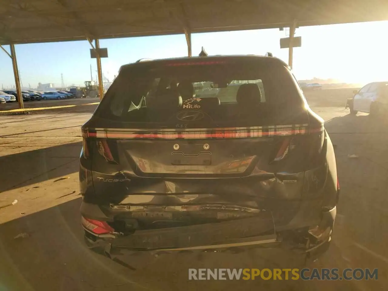 6 fotografías del automóvil dañado 5NMJFCAE4PH161475 HYUNDAI TUCSON 2023