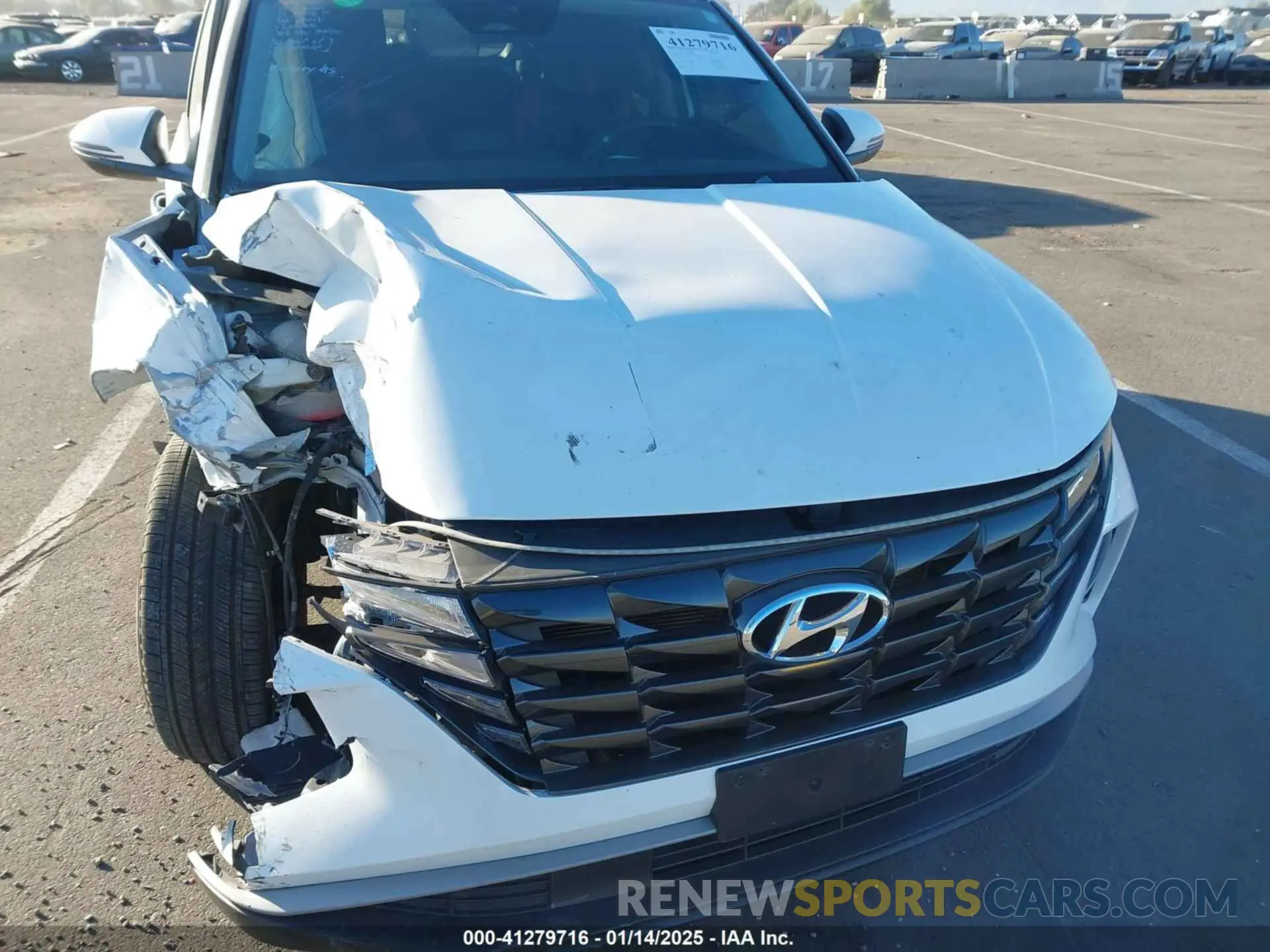 13 fotografías del automóvil dañado 5NMJFCAE4PH259907 HYUNDAI TUCSON 2023