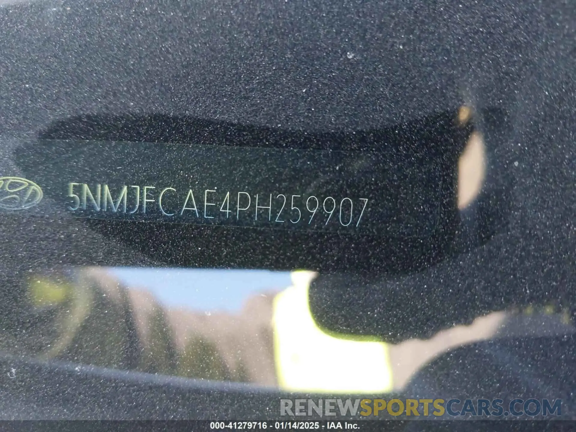 9 fotografías del automóvil dañado 5NMJFCAE4PH259907 HYUNDAI TUCSON 2023