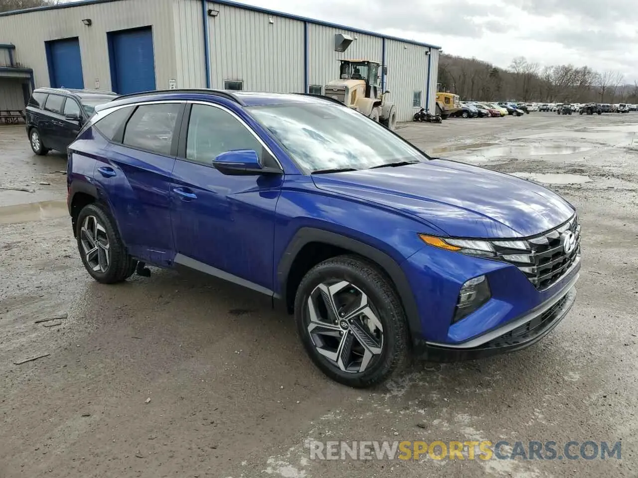 4 fotografías del automóvil dañado 5NMJFCAE4PH290462 HYUNDAI TUCSON 2023
