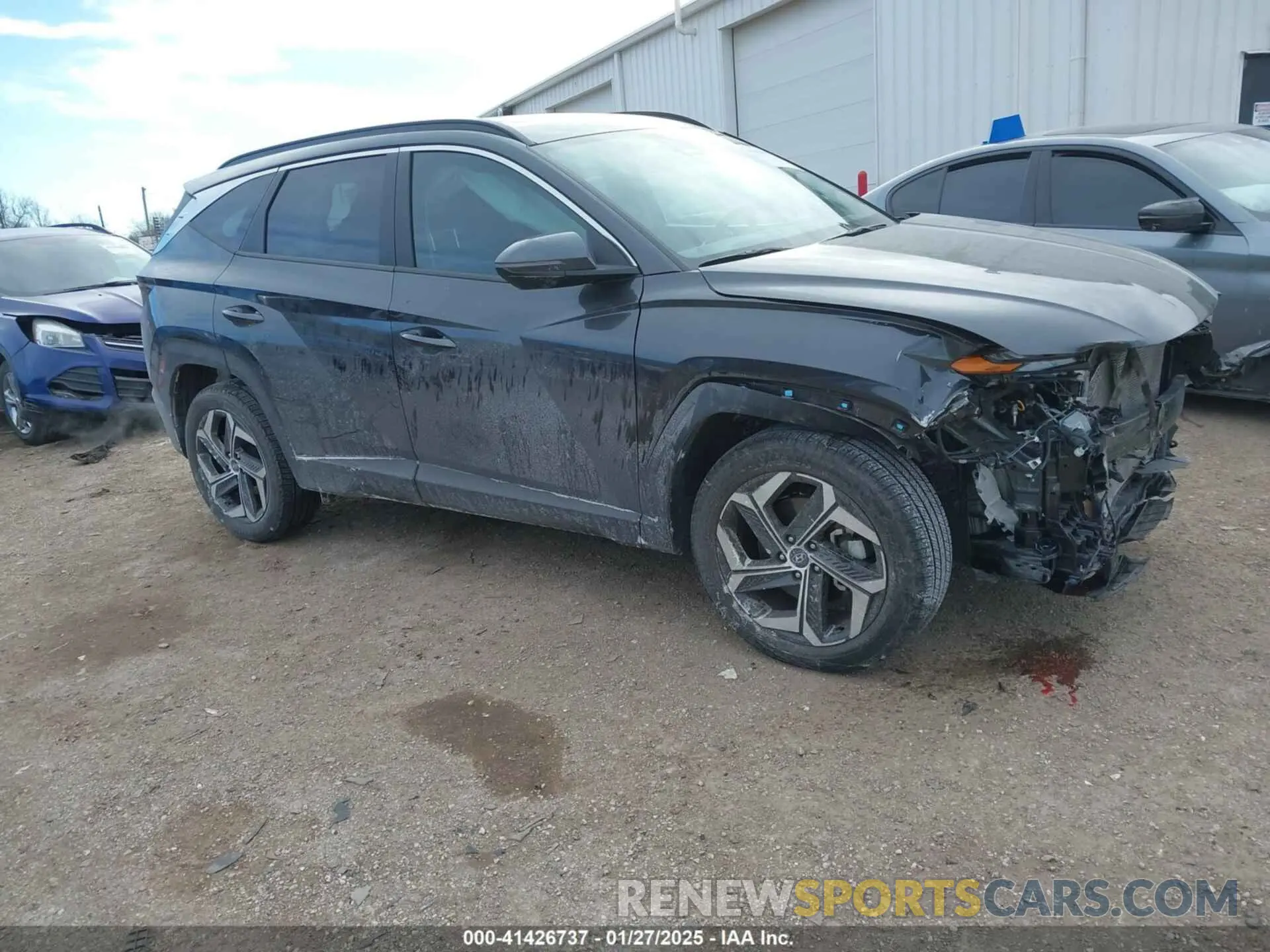 1 fotografías del automóvil dañado 5NMJFCAE4PH290915 HYUNDAI TUCSON 2023