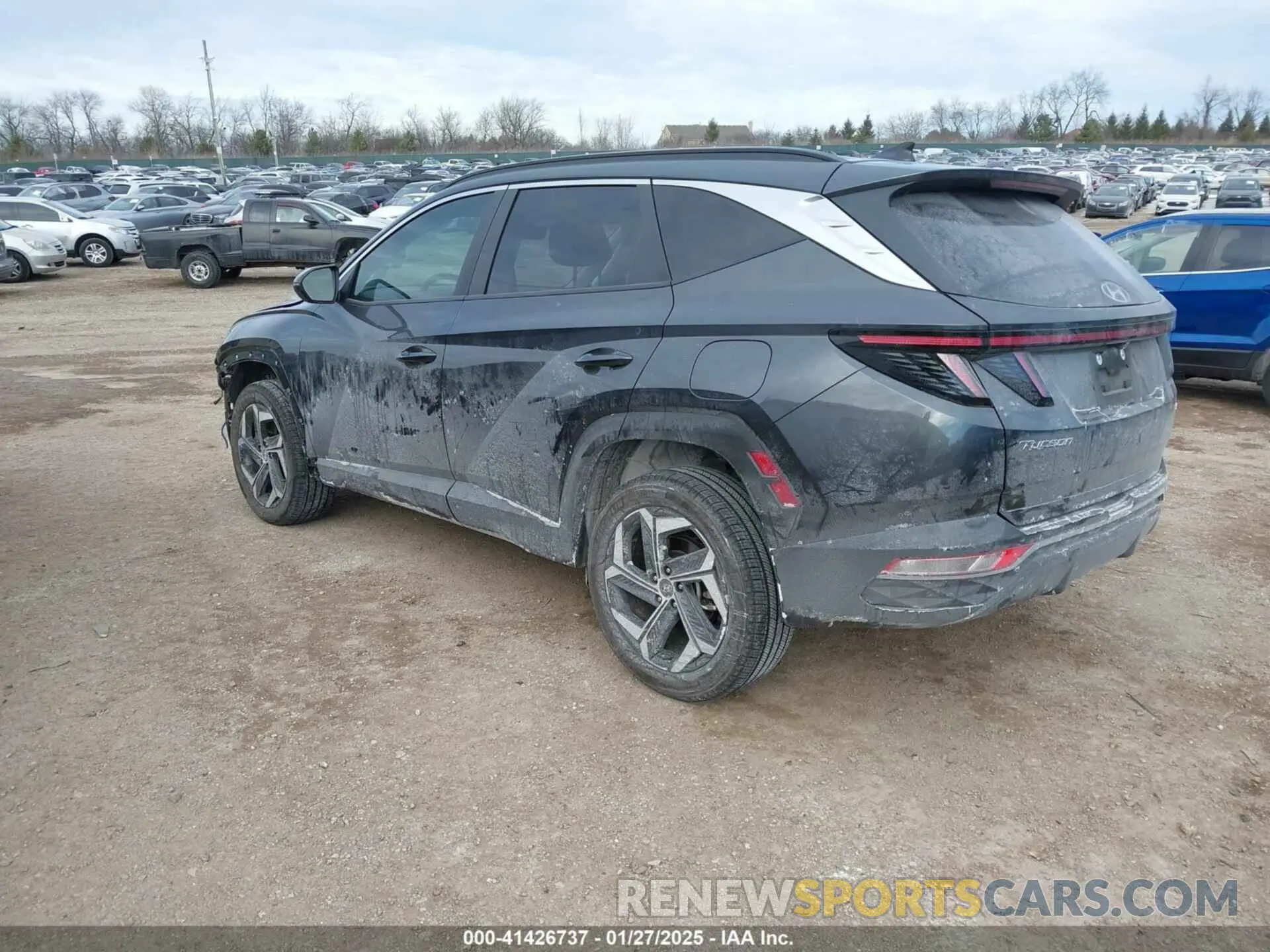 3 fotografías del automóvil dañado 5NMJFCAE4PH290915 HYUNDAI TUCSON 2023