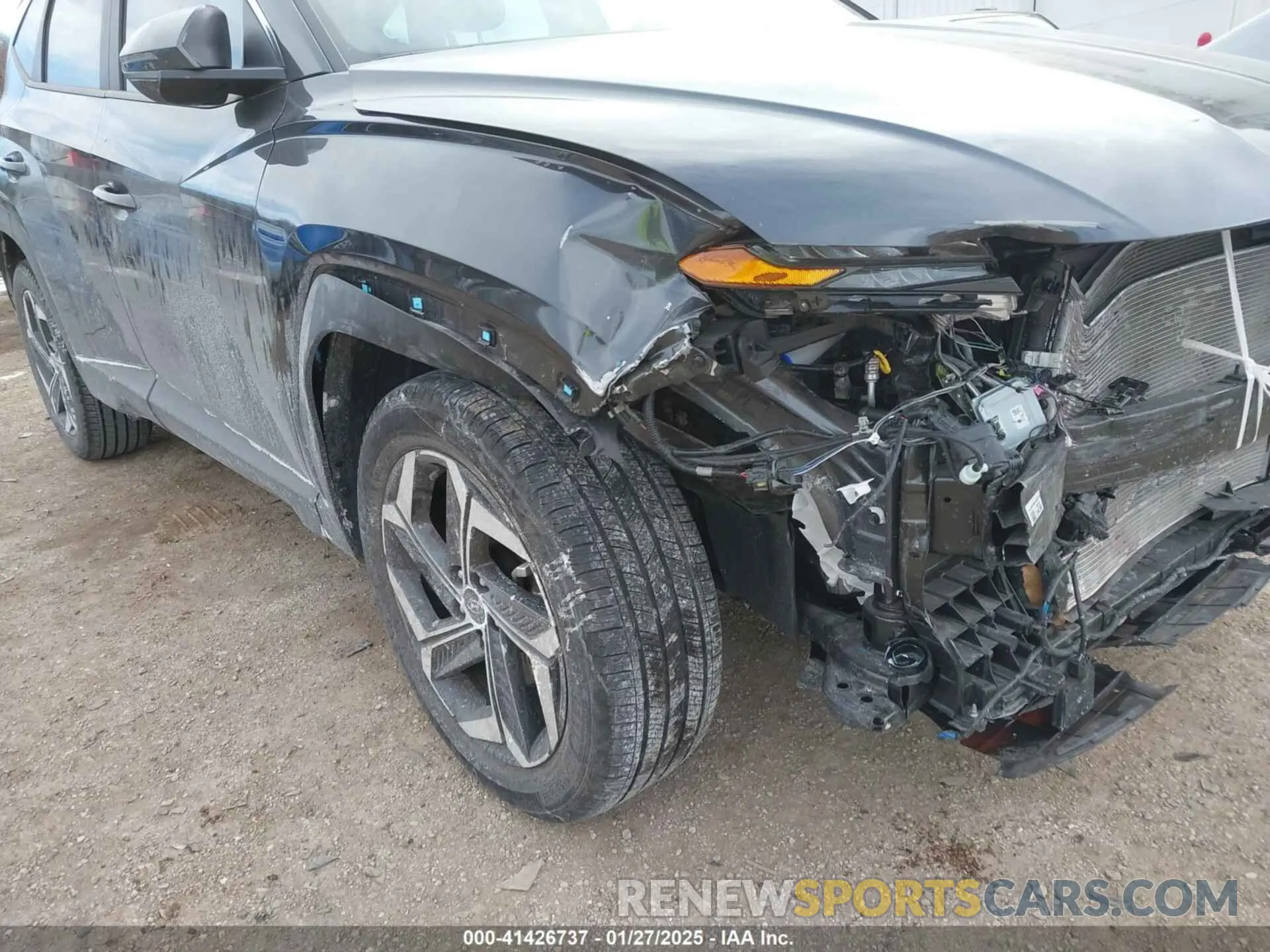 6 fotografías del automóvil dañado 5NMJFCAE4PH290915 HYUNDAI TUCSON 2023