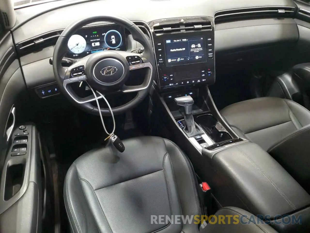 8 fotografías del automóvil dañado 5NMJFCAE5PH167575 HYUNDAI TUCSON 2023