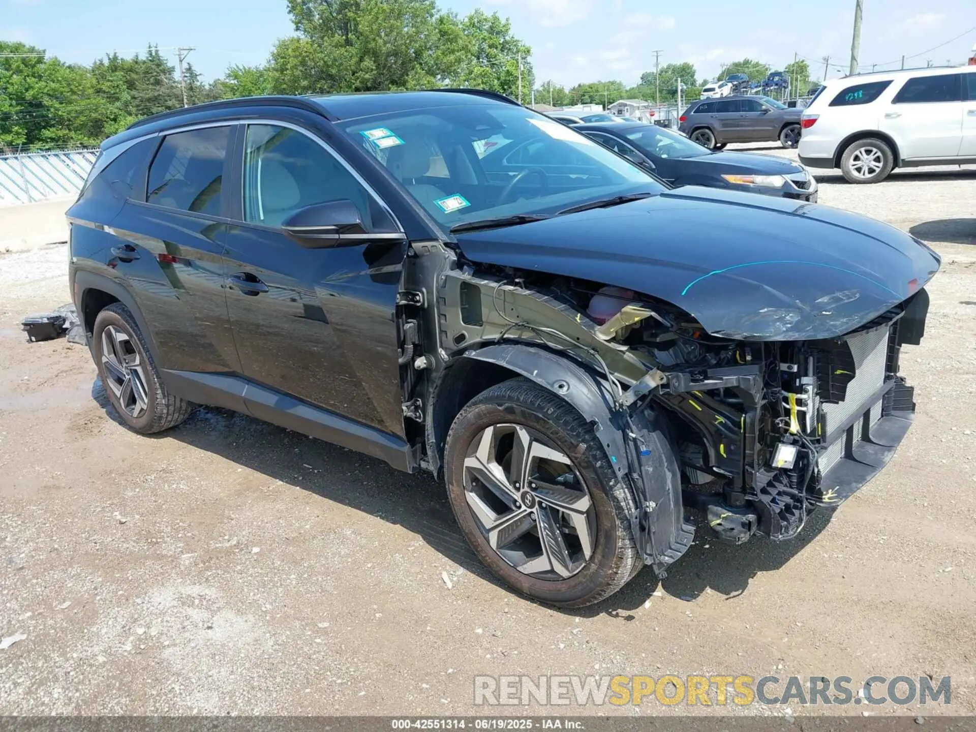1 fotografías del automóvil dañado 5NMJFCAE6PH208148 HYUNDAI TUCSON 2023
