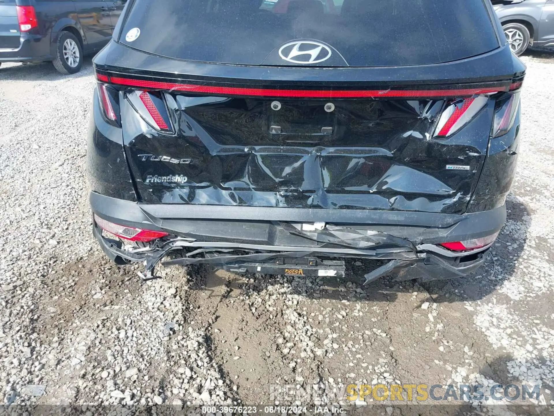 6 fotografías del automóvil dañado 5NMJFCAE7PH283232 HYUNDAI TUCSON 2023