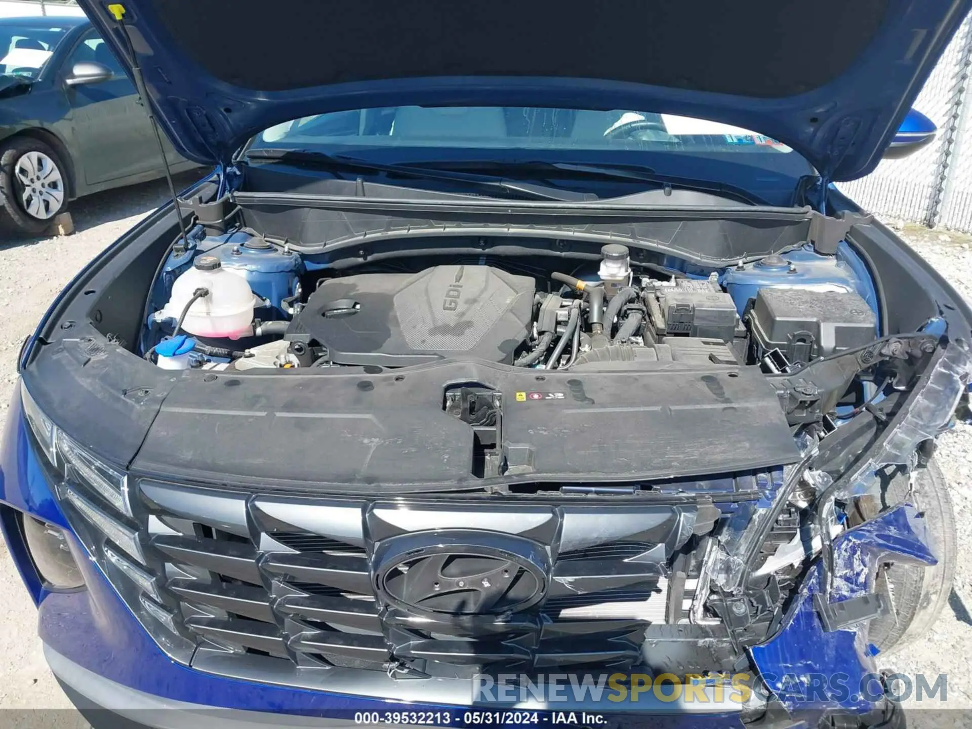 10 fotografías del automóvil dañado 5NMJFCAE8PH200374 HYUNDAI TUCSON 2023