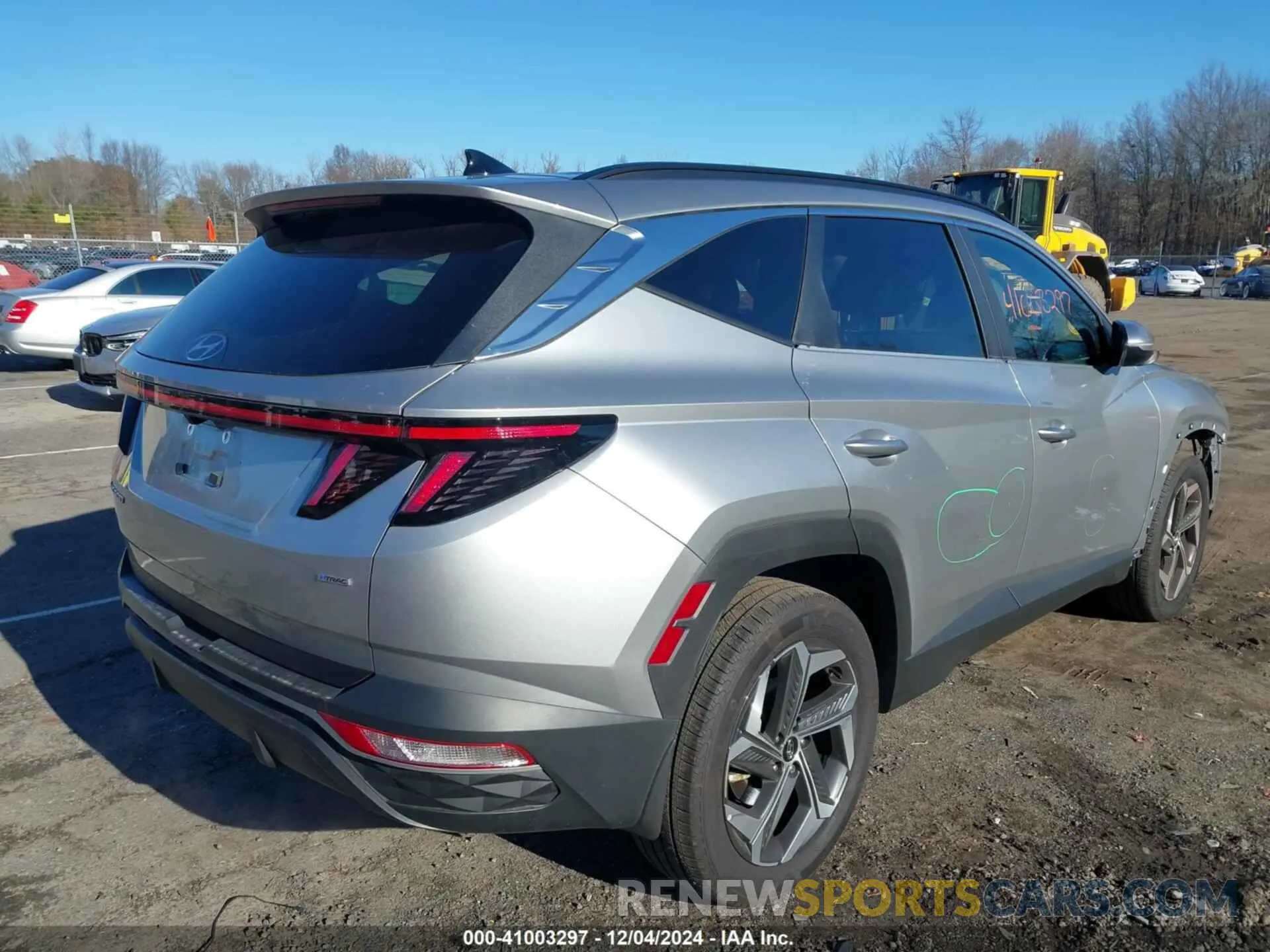 4 fotografías del automóvil dañado 5NMJFCAE9PH293499 HYUNDAI TUCSON 2023