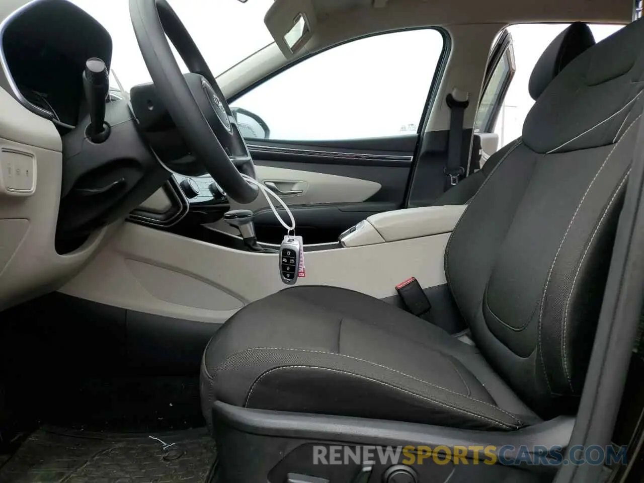 7 fotografías del automóvil dañado KM8JB3AE8PU245119 HYUNDAI TUCSON 2023