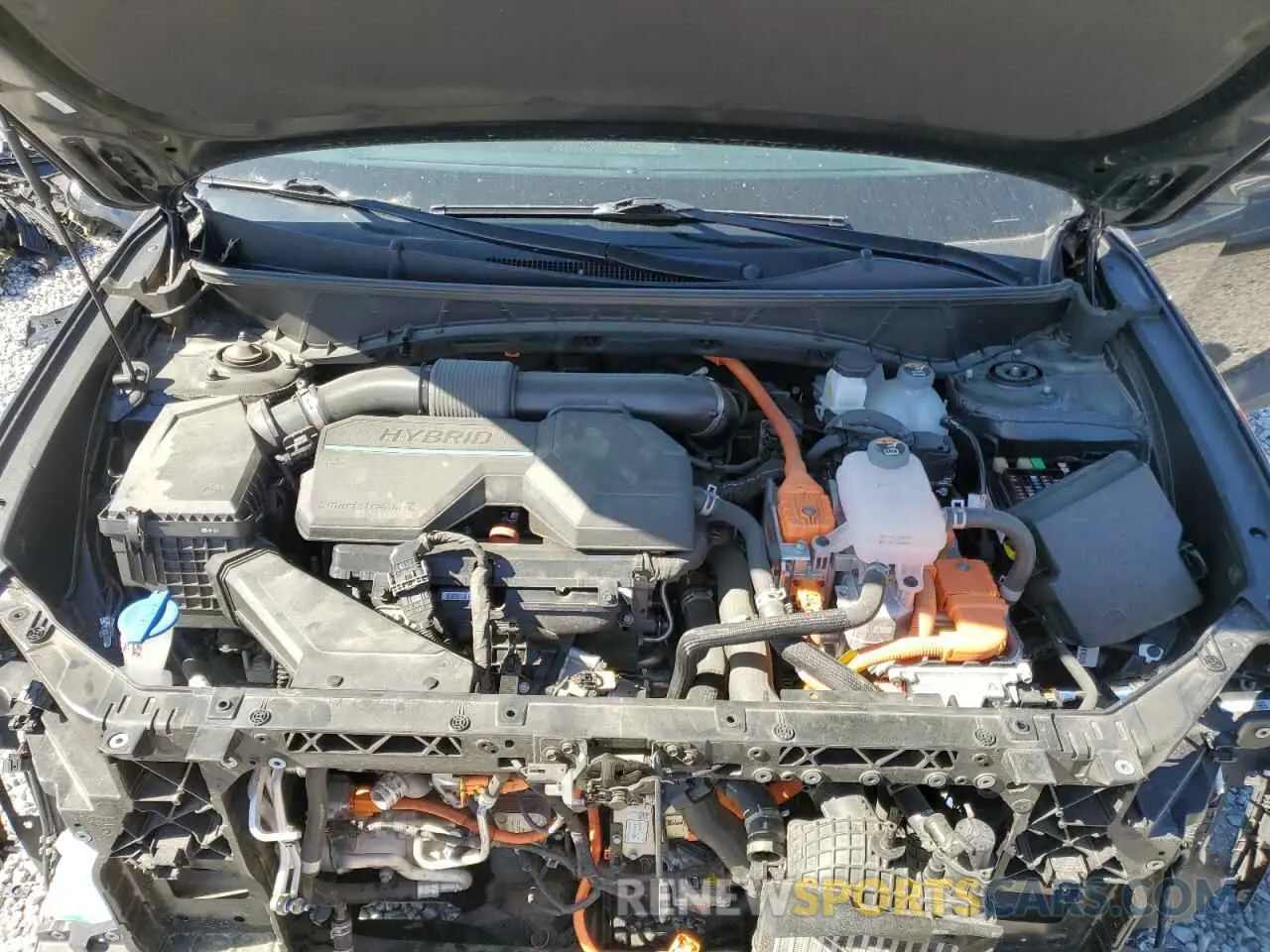12 fotografías del automóvil dañado KM8JBCA10PU097285 HYUNDAI TUCSON 2023