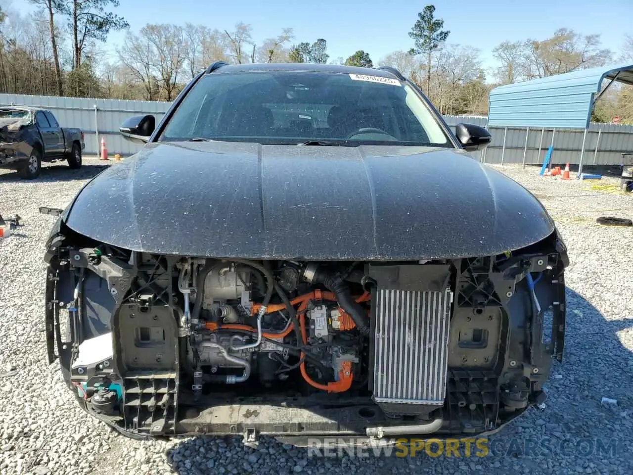 5 fotografías del automóvil dañado KM8JBCA10PU097285 HYUNDAI TUCSON 2023