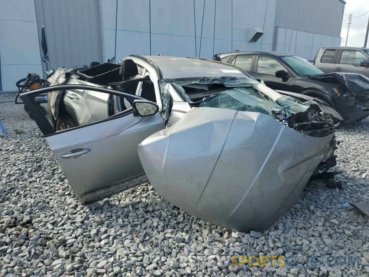 4 fotografías del automóvil dañado KM8JBCA16PU102182 HYUNDAI TUCSON 2023