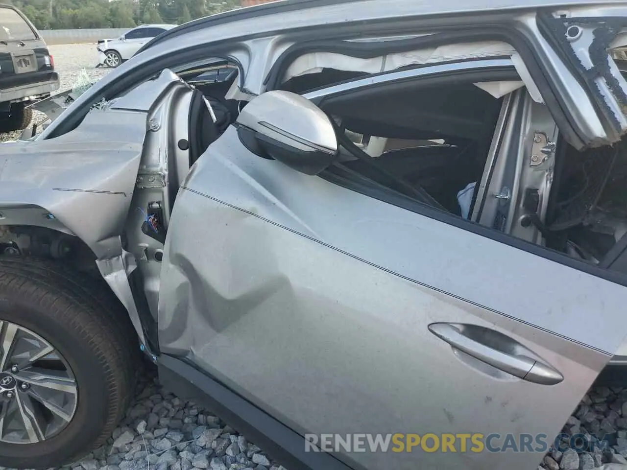 7 fotografías del automóvil dañado KM8JBCA16PU102182 HYUNDAI TUCSON 2023