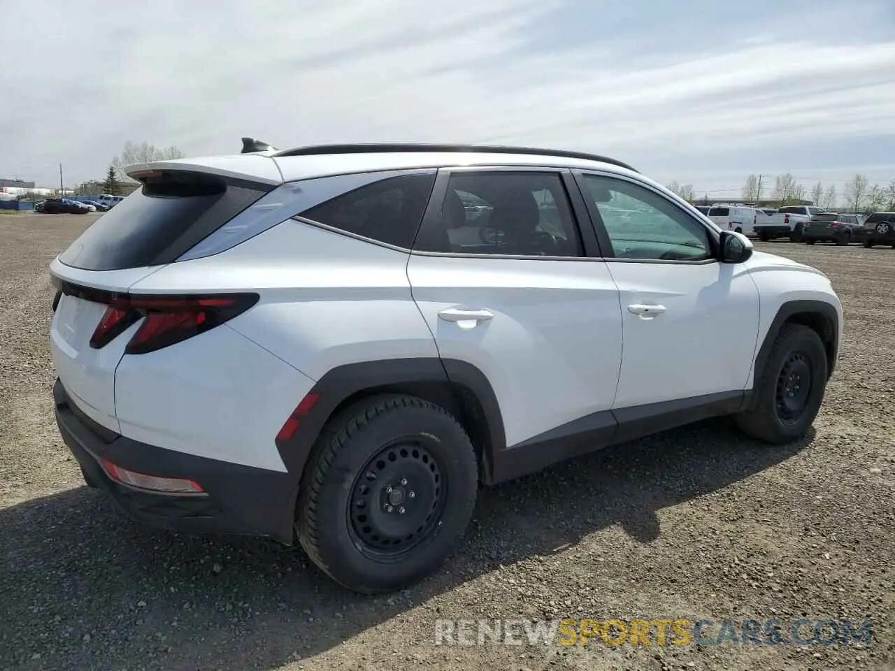 3 fotografías del automóvil dañado KM8JBCAE3PU201965 HYUNDAI TUCSON 2023