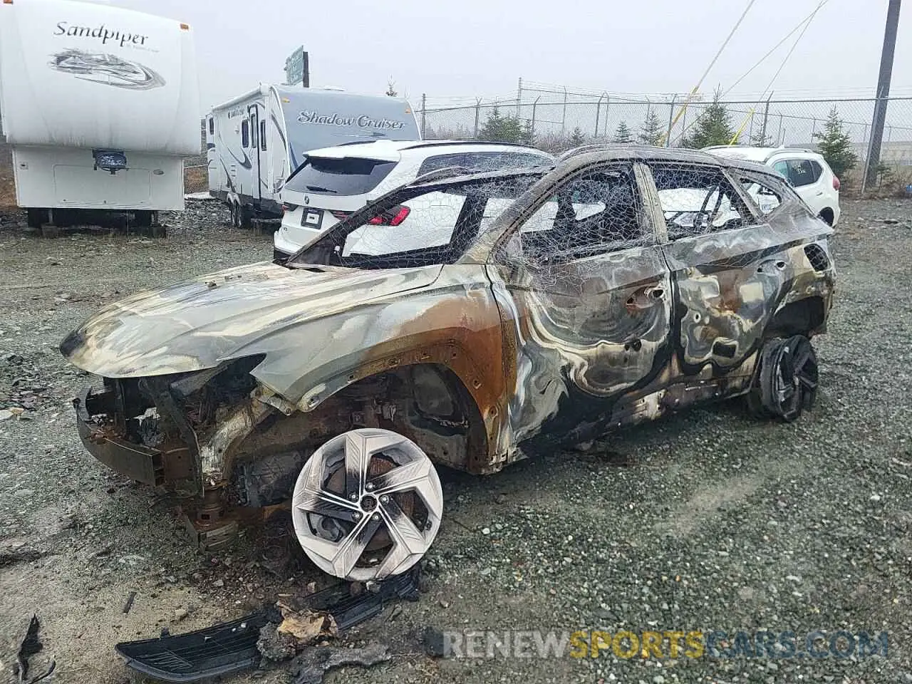 1 fotografías del automóvil dañado KM8JDDA24PU113111 HYUNDAI TUCSON 2023