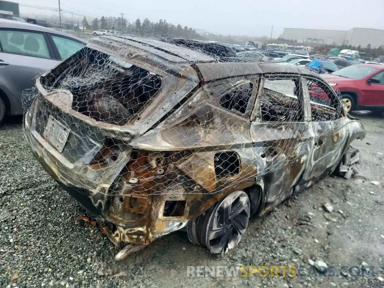 3 fotografías del automóvil dañado KM8JDDA24PU113111 HYUNDAI TUCSON 2023