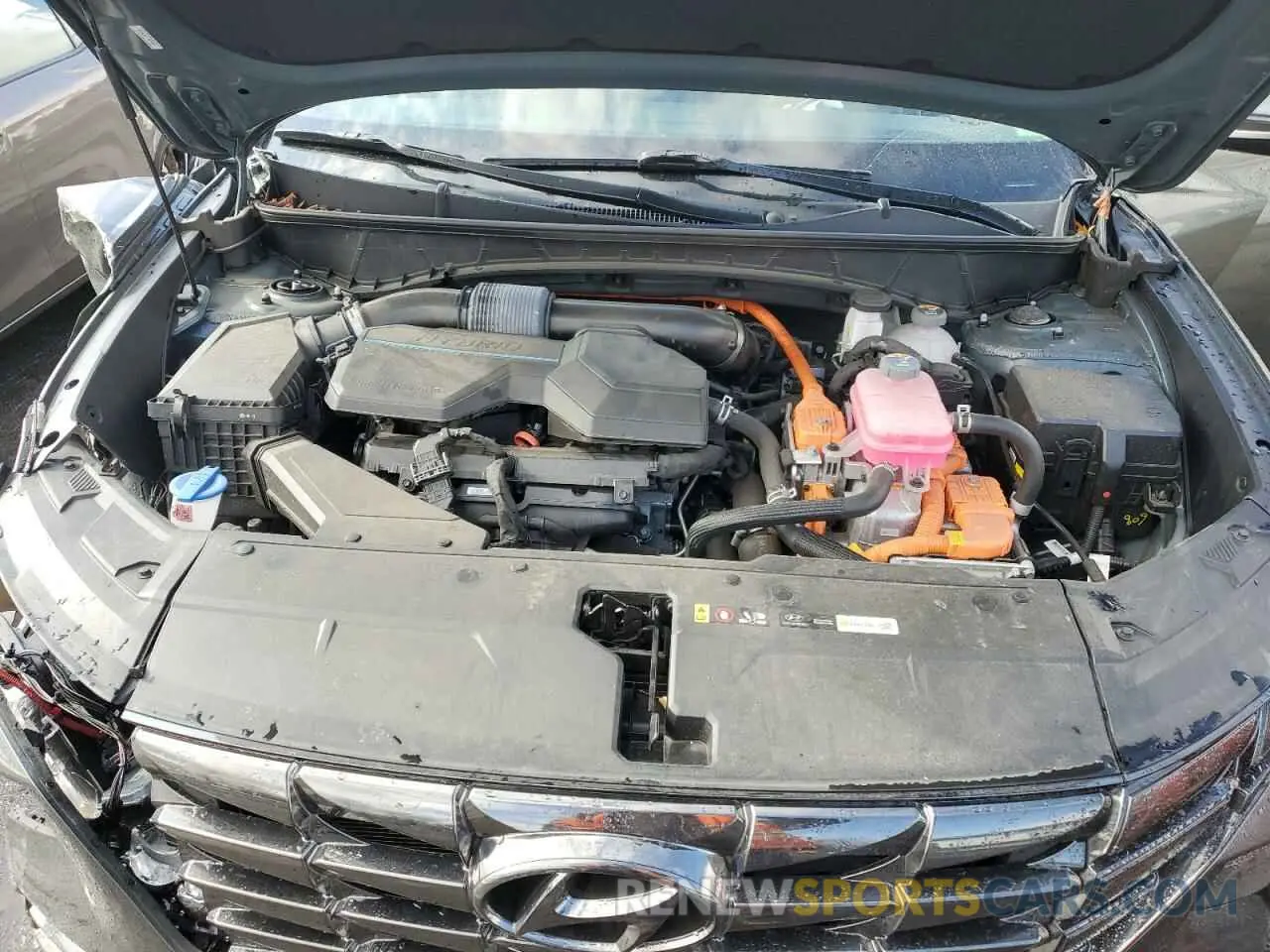 12 fotografías del automóvil dañado KM8JECA11PU106681 HYUNDAI TUCSON 2023
