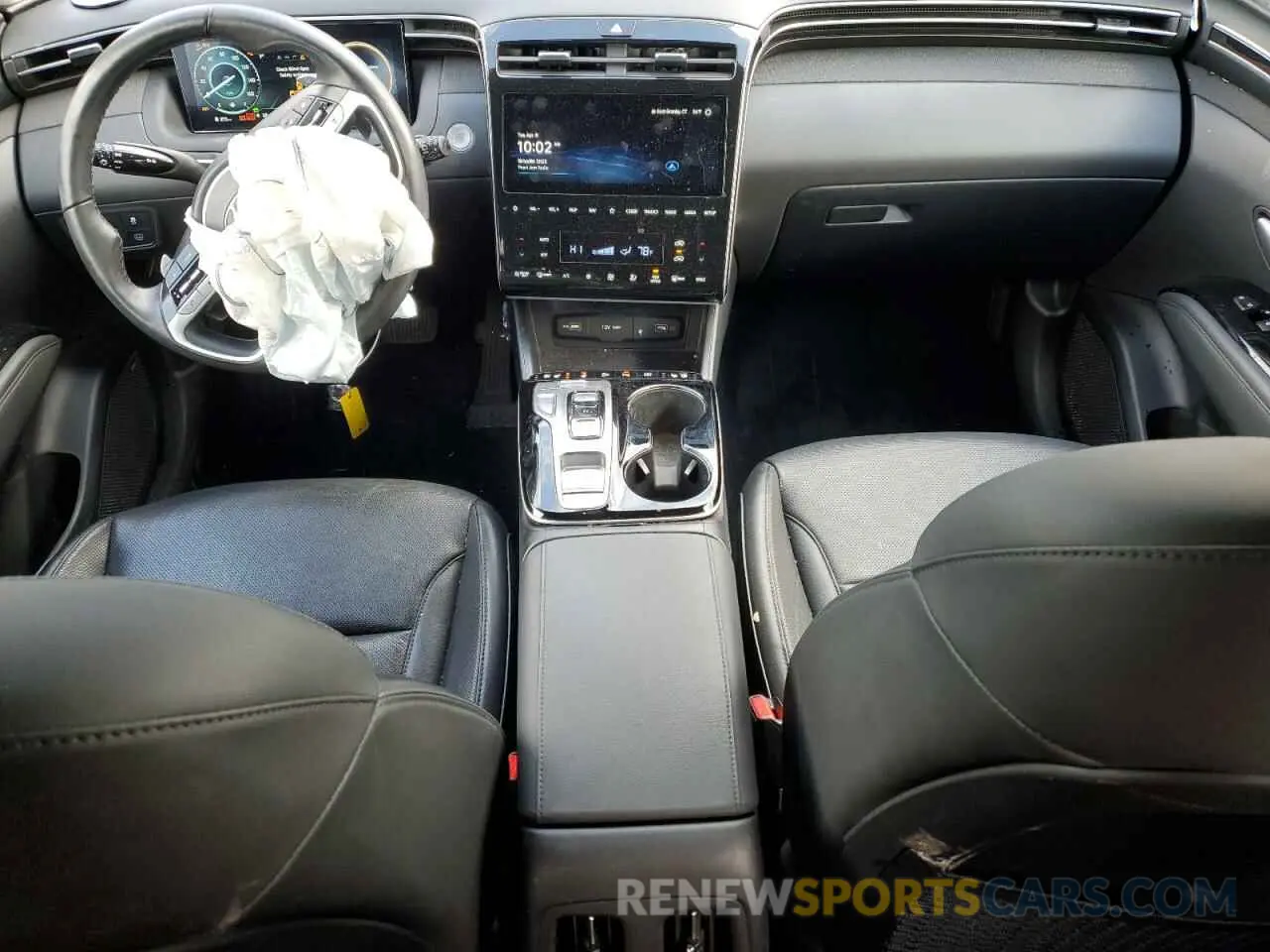8 fotografías del automóvil dañado KM8JECA11PU106681 HYUNDAI TUCSON 2023