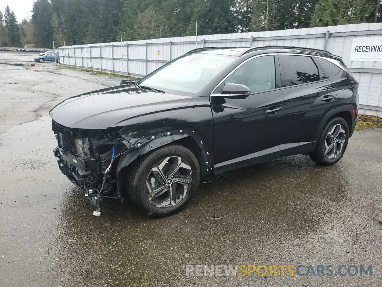 1 fotografías del automóvil dañado KM8JECA16PU089408 HYUNDAI TUCSON 2023