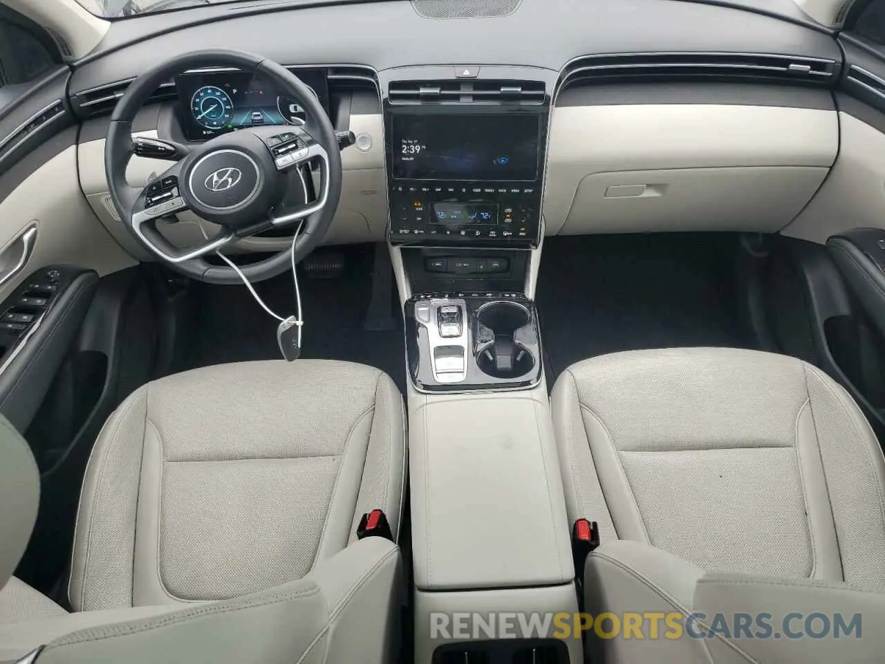 8 fotografías del automóvil dañado KM8JECA16PU089408 HYUNDAI TUCSON 2023
