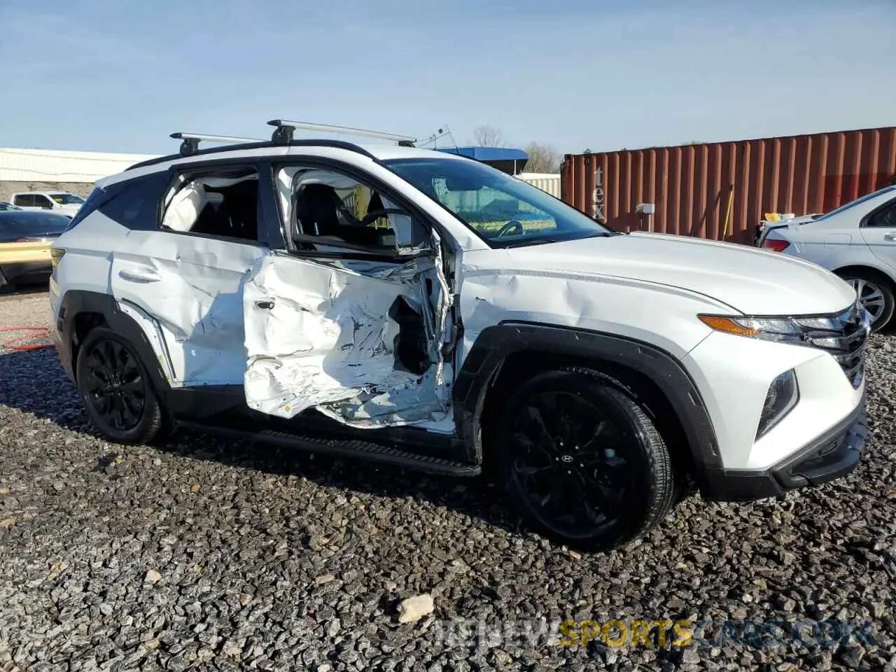 4 fotografías del automóvil dañado KM8JF3AE1PU254880 HYUNDAI TUCSON 2023