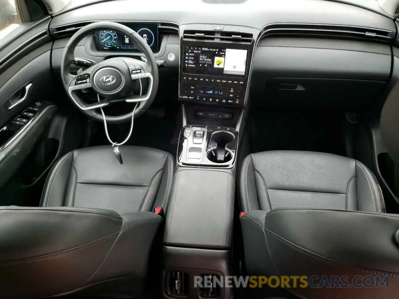 8 fotografías del automóvil dañado KM8JFCA10PU090096 HYUNDAI TUCSON 2023