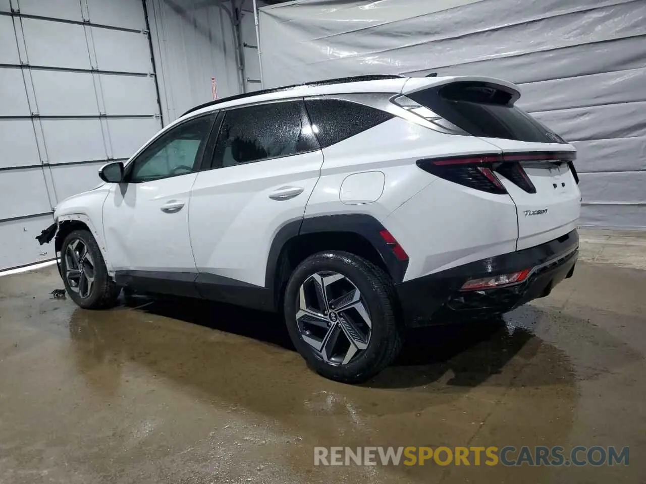 2 fotografías del automóvil dañado KM8JFCA10PU095248 HYUNDAI TUCSON 2023