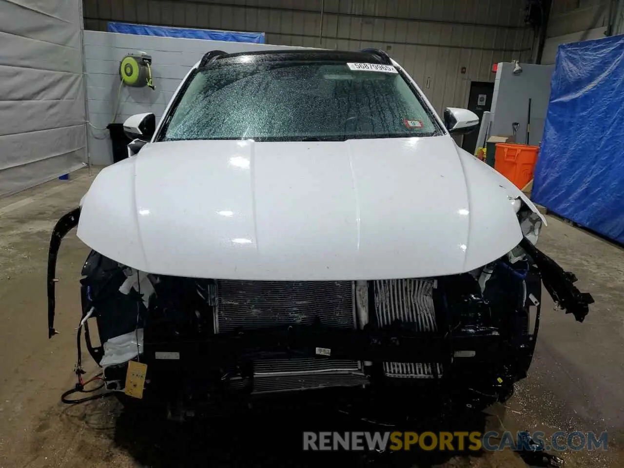 5 fotografías del automóvil dañado KM8JFCA10PU095248 HYUNDAI TUCSON 2023