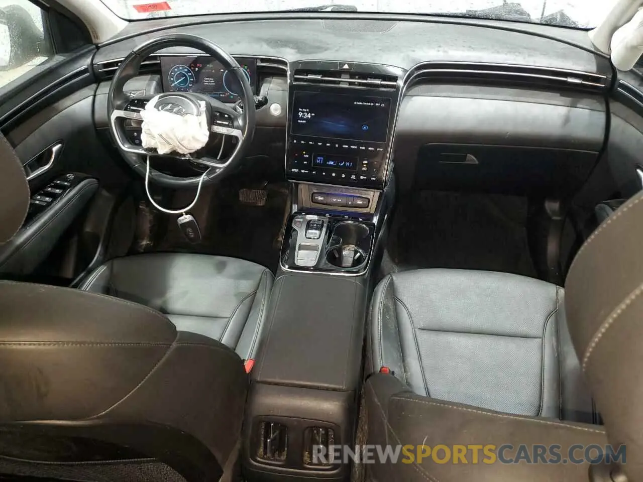 8 fotografías del automóvil dañado KM8JFCA10PU095248 HYUNDAI TUCSON 2023