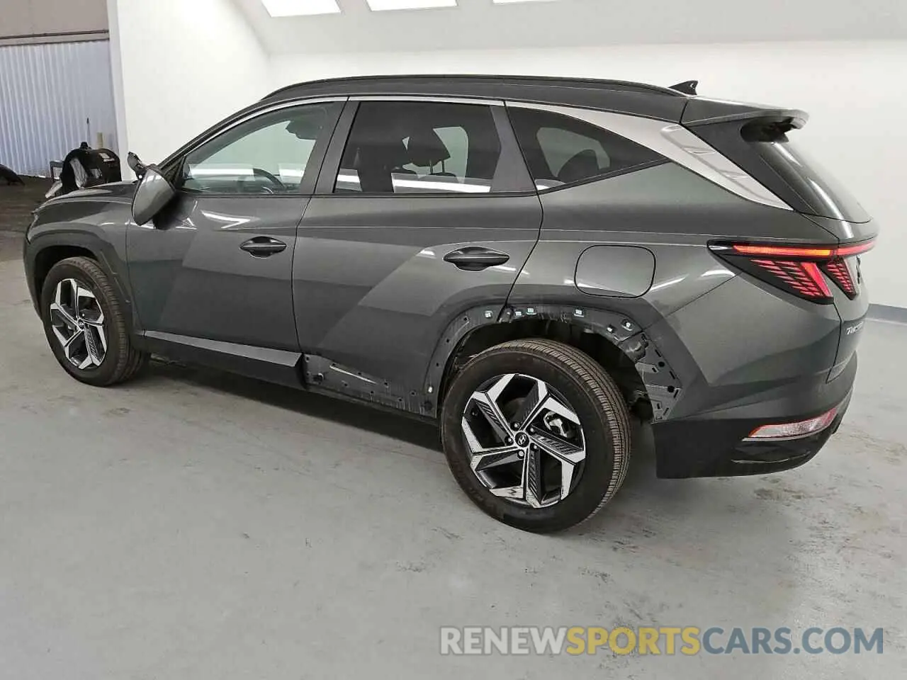 2 fotografías del automóvil dañado KM8JFCA11PU106323 HYUNDAI TUCSON 2023