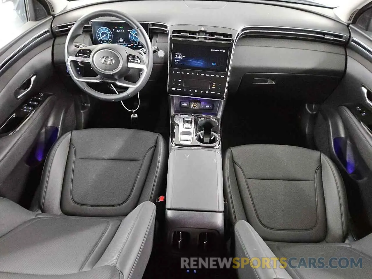 8 fotografías del automóvil dañado KM8JFCA11PU106323 HYUNDAI TUCSON 2023