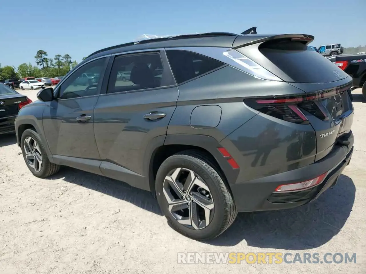 2 fotografías del automóvil dañado KM8JFCA12PU123681 HYUNDAI TUCSON 2023