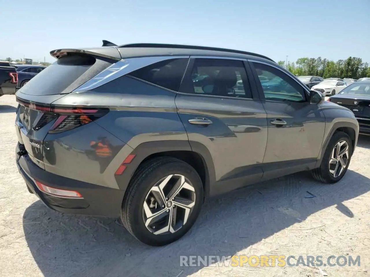 3 fotografías del automóvil dañado KM8JFCA12PU123681 HYUNDAI TUCSON 2023