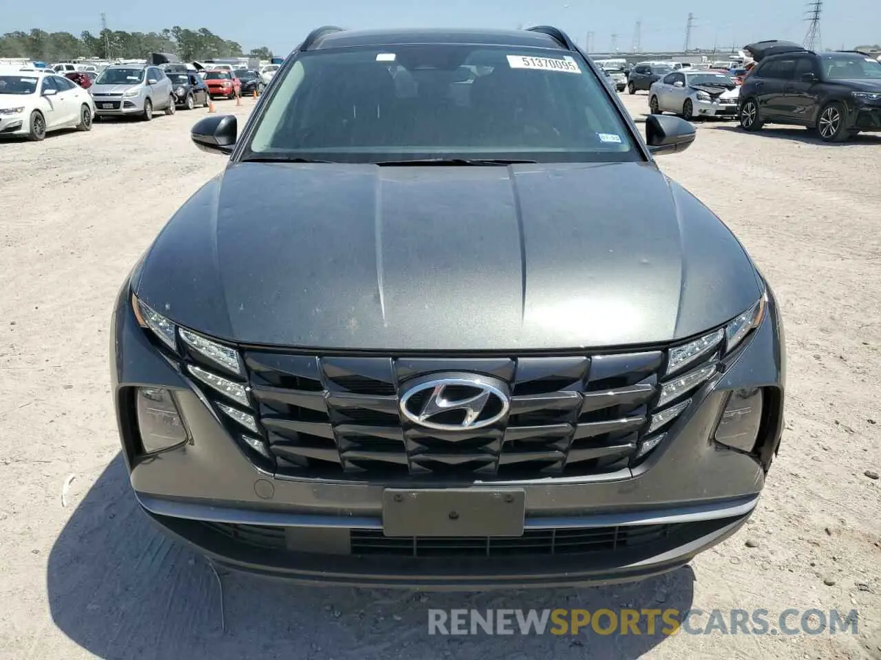 5 fotografías del automóvil dañado KM8JFCA12PU123681 HYUNDAI TUCSON 2023