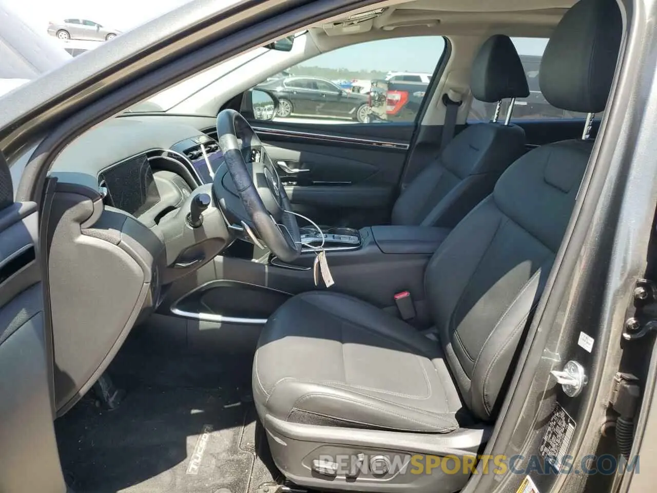 7 fotografías del automóvil dañado KM8JFCA12PU123681 HYUNDAI TUCSON 2023