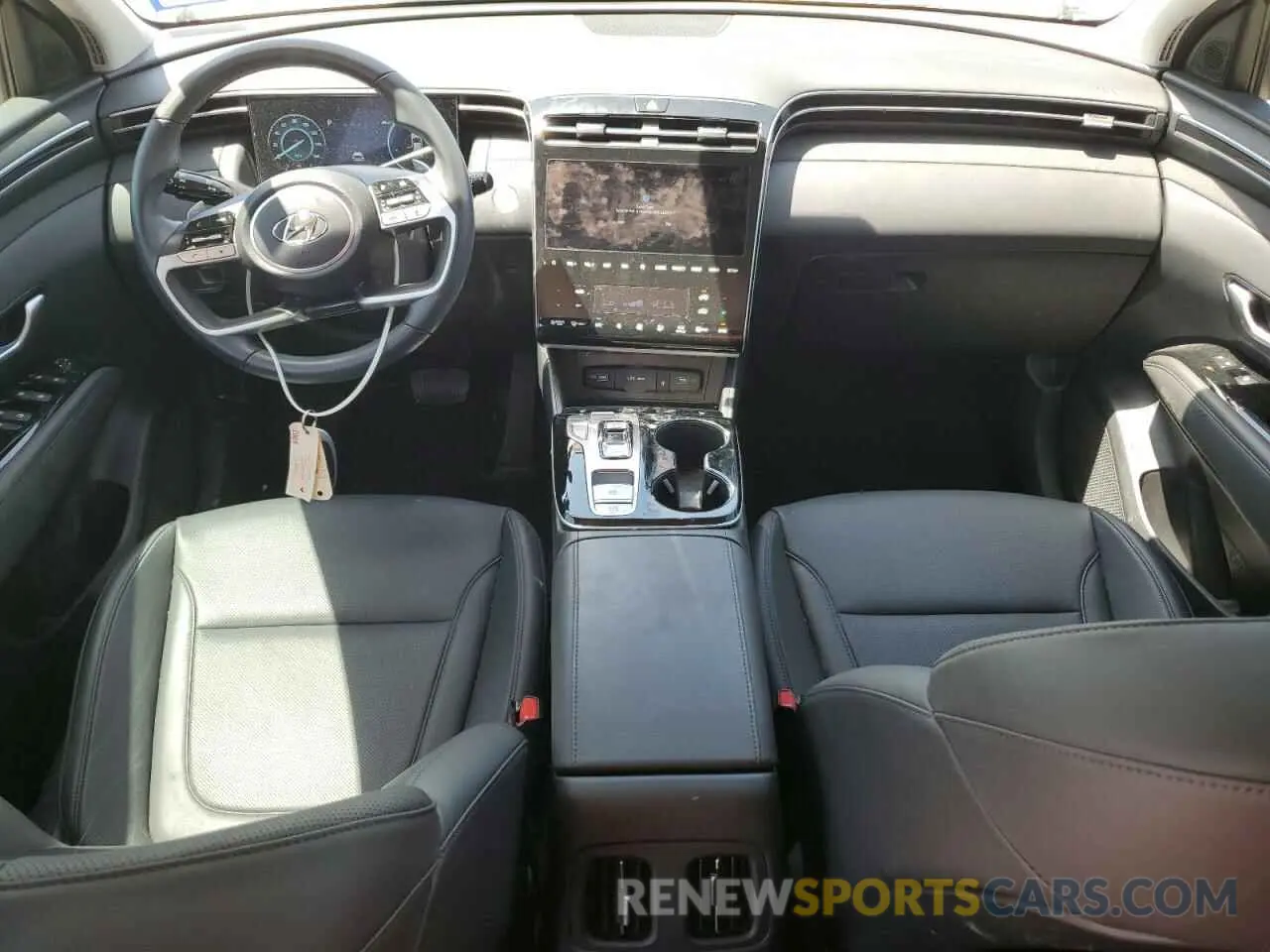 8 fotografías del automóvil dañado KM8JFCA12PU123681 HYUNDAI TUCSON 2023