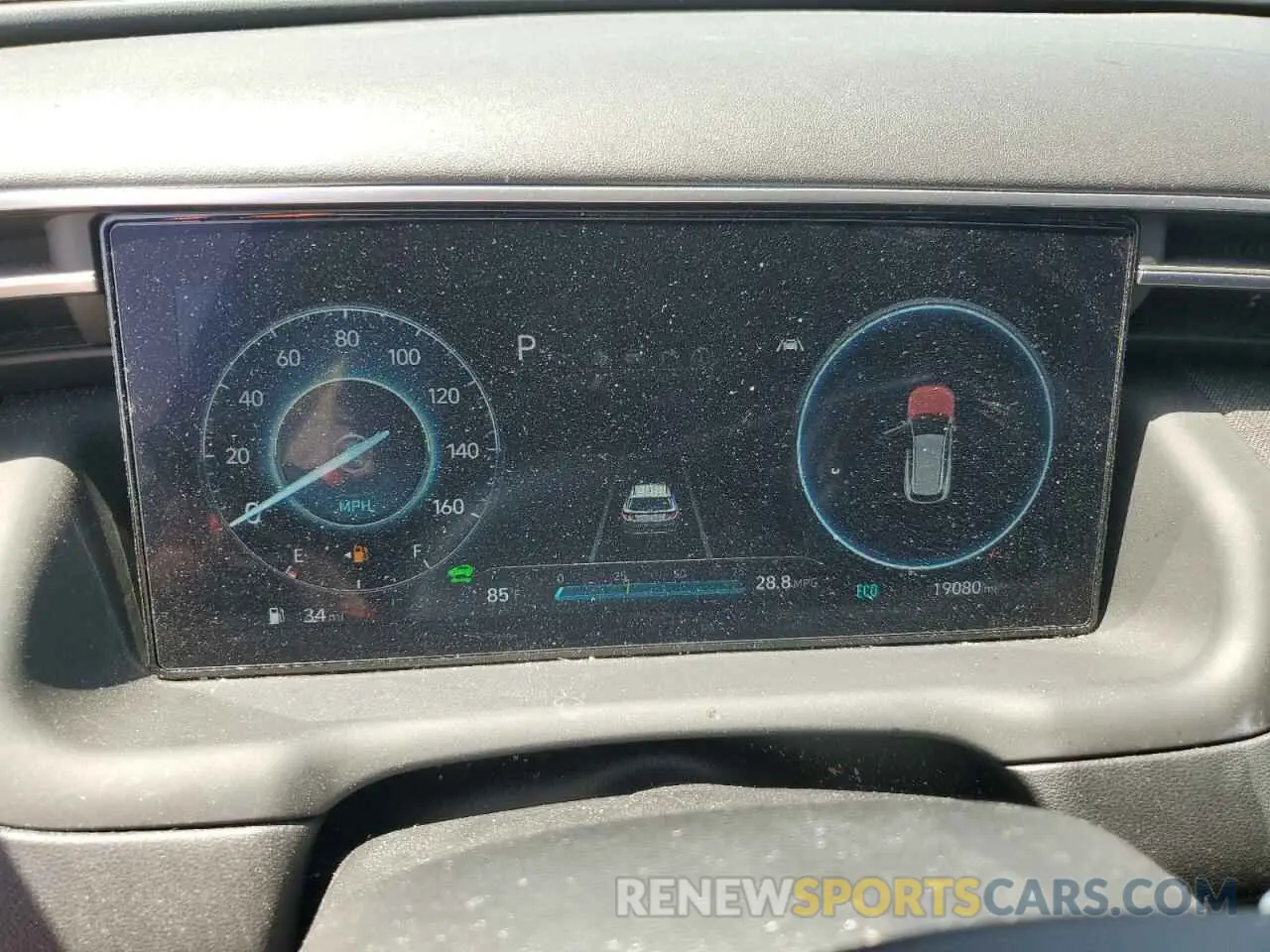 9 fotografías del automóvil dañado KM8JFCA12PU123681 HYUNDAI TUCSON 2023