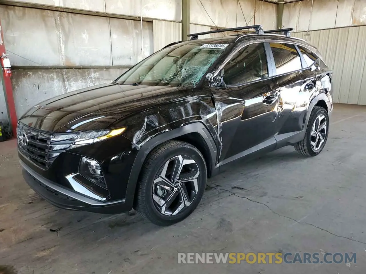 1 fotografías del automóvil dañado KM8JFCA15PU090109 HYUNDAI TUCSON 2023