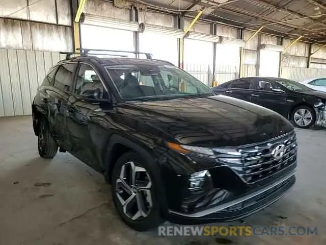 12 fotografías del automóvil dañado KM8JFCA15PU090109 HYUNDAI TUCSON 2023