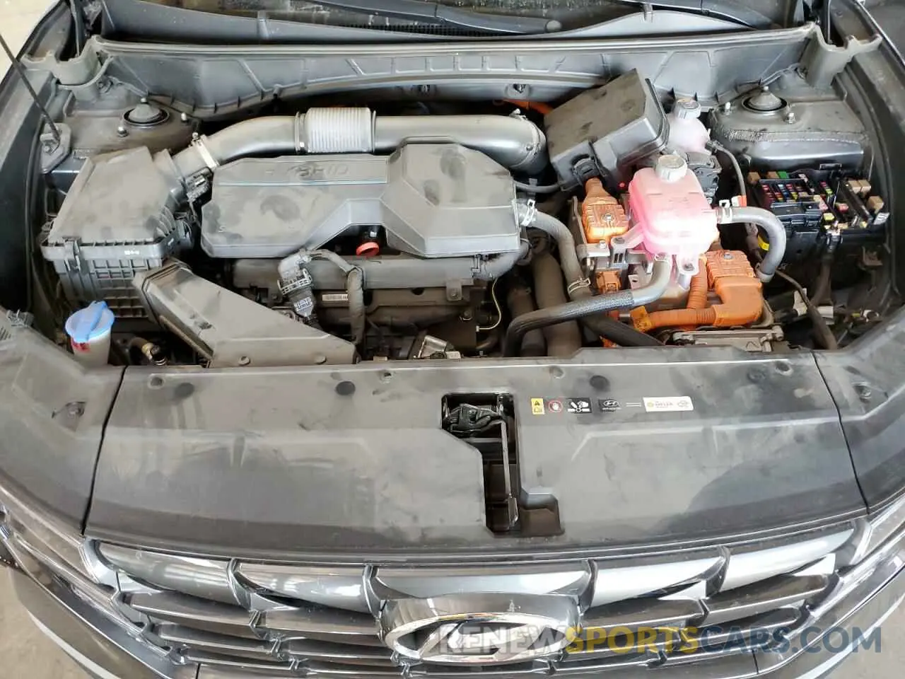 13 fotografías del automóvil dañado KM8JFCA15PU090109 HYUNDAI TUCSON 2023