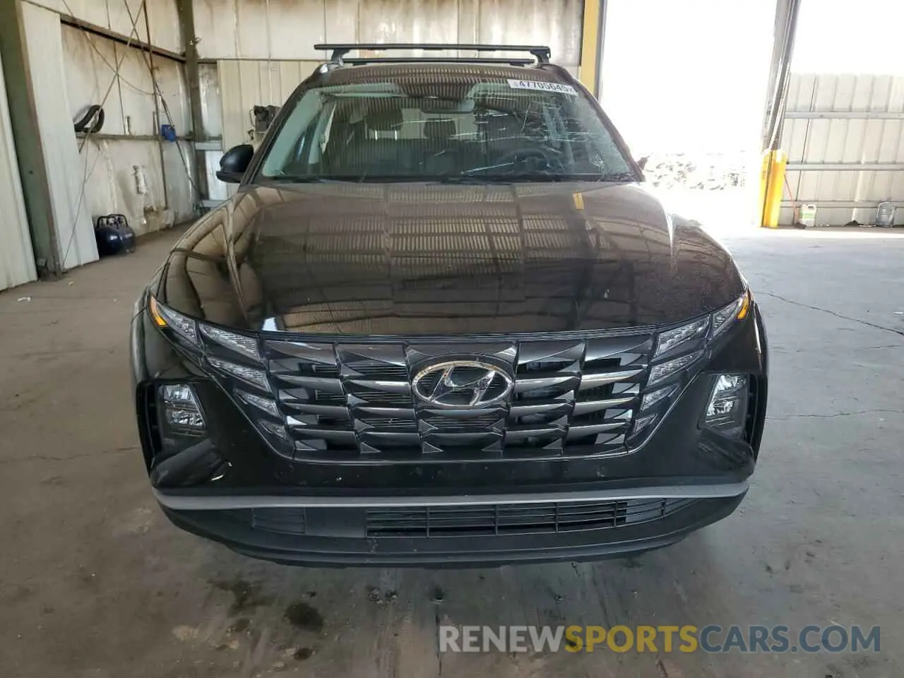 5 fotografías del automóvil dañado KM8JFCA15PU090109 HYUNDAI TUCSON 2023