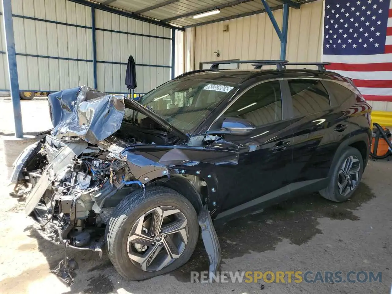 1 fotografías del automóvil dañado KM8JFCA15PU106423 HYUNDAI TUCSON 2023